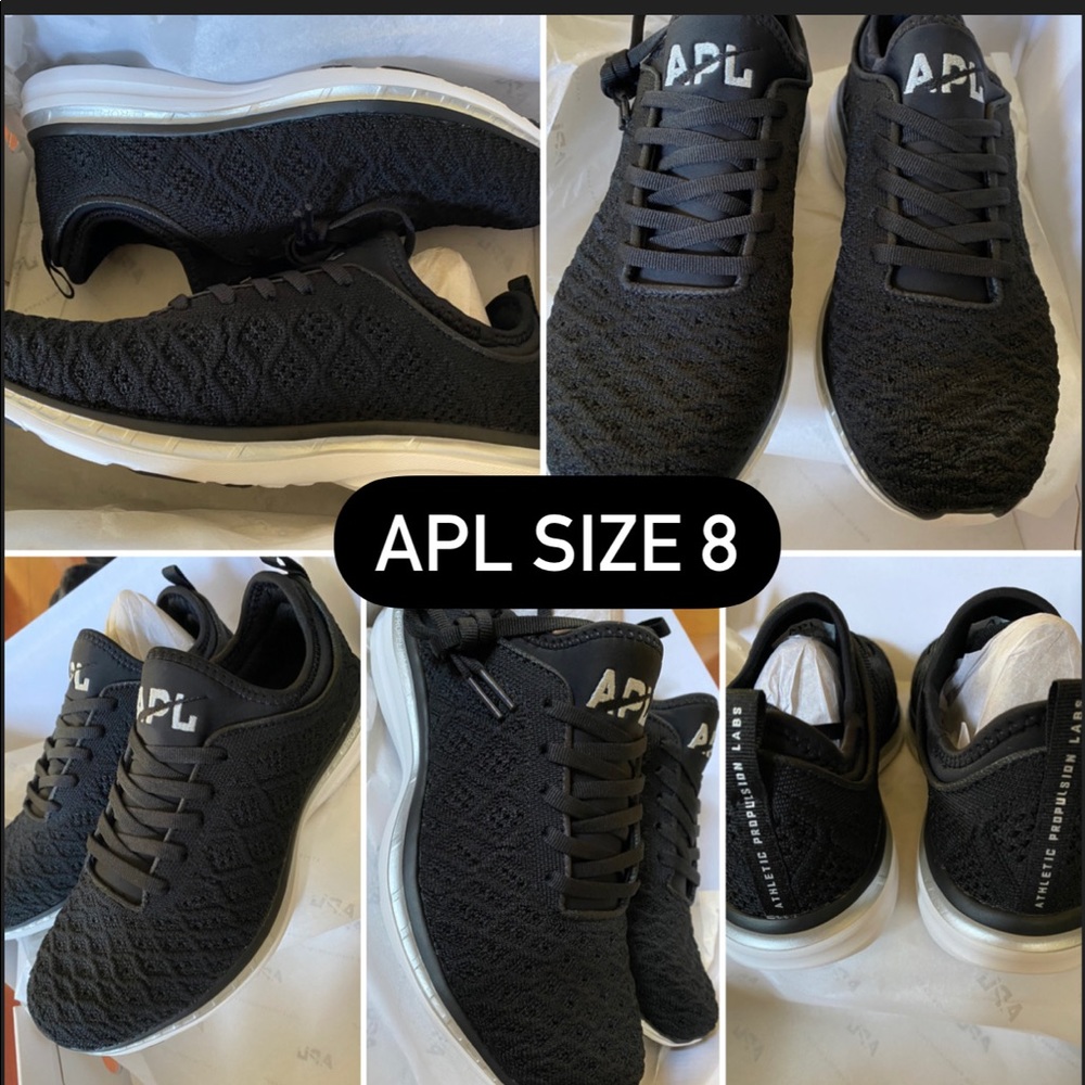 New APL Women’s Techloom Phantom Black Size 8